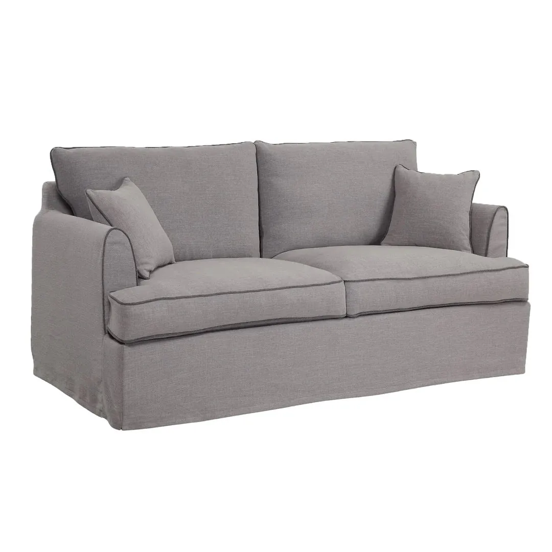 Hampton 3 Seater Sofa Pebble Grey