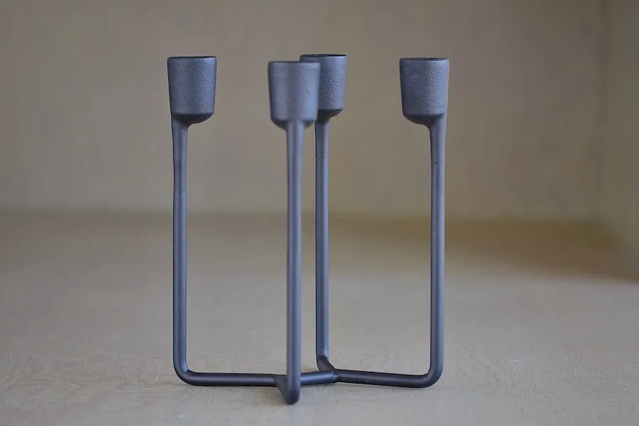 Heima 4 Arm  Cast Iron Candle Holder