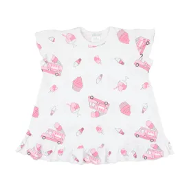 Ice Cream Truck Printed Dress | Girl