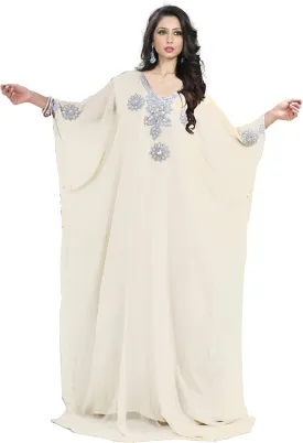 KoC Women wear Kaftan Farasha Caftan Kimono Long Dress Beach Cover up Free Size