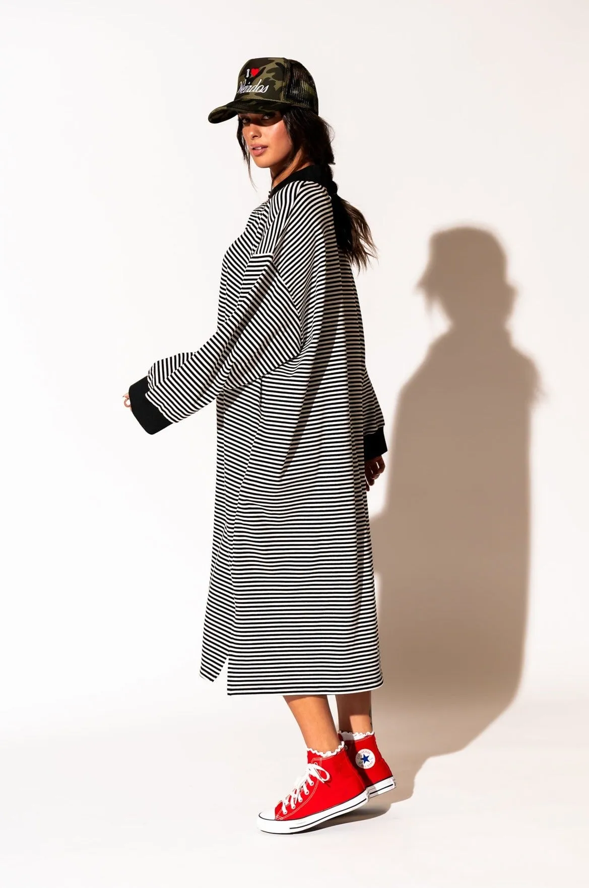 Lalaland University Oversized Polo Dress