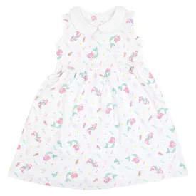 Little Mermaids Printed Dress | Girl
