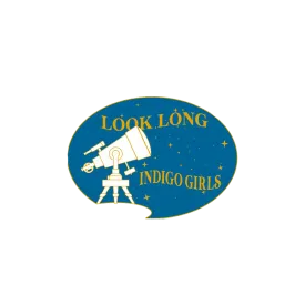 Look Long Enamel Pin