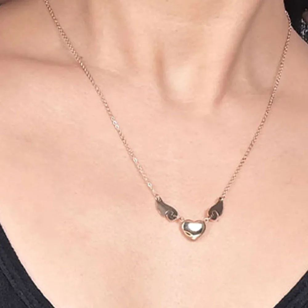 Love Angel Necklace | 18k Rose Gold Plated