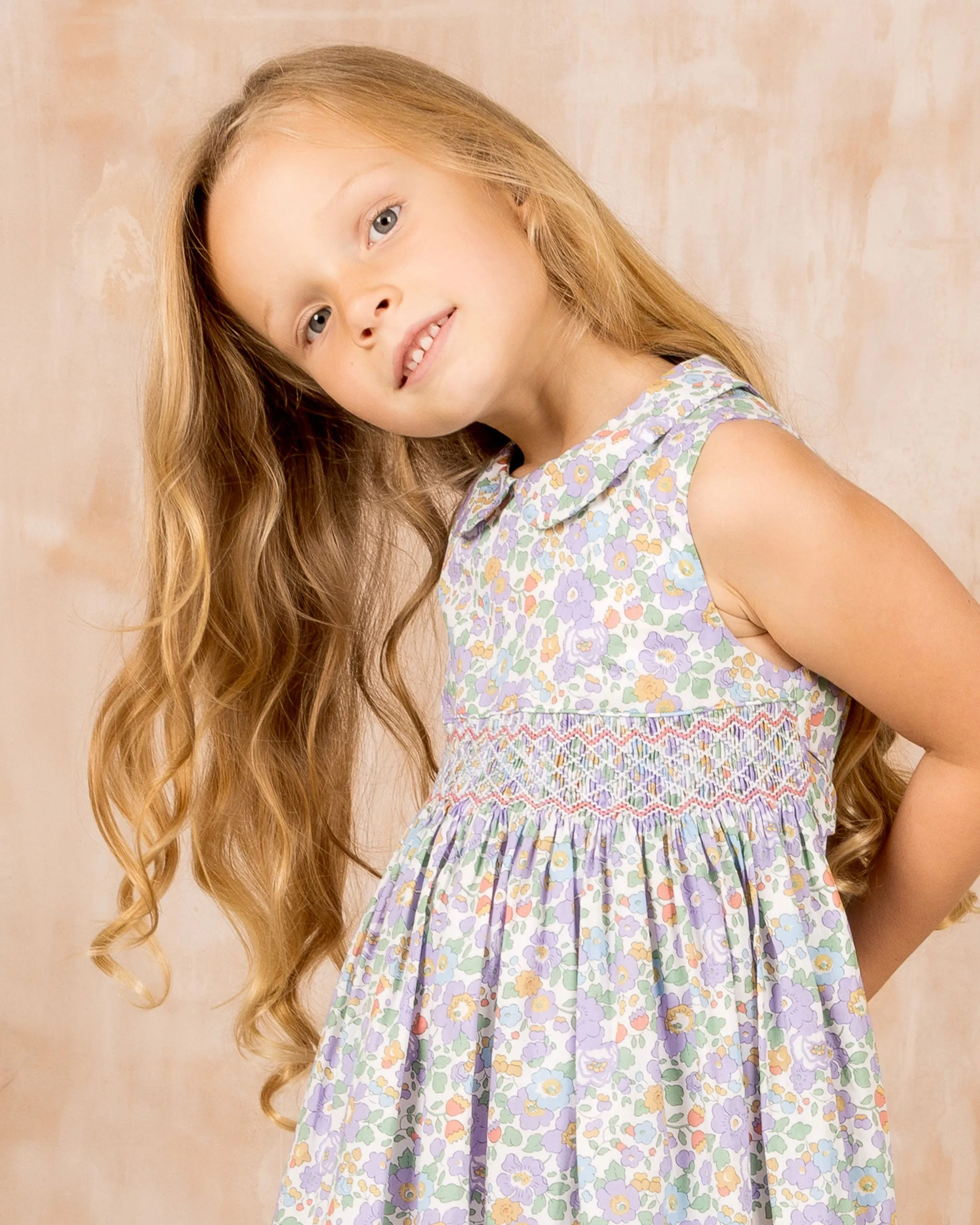 Made with Liberty Fabric: Girls Dress Marva