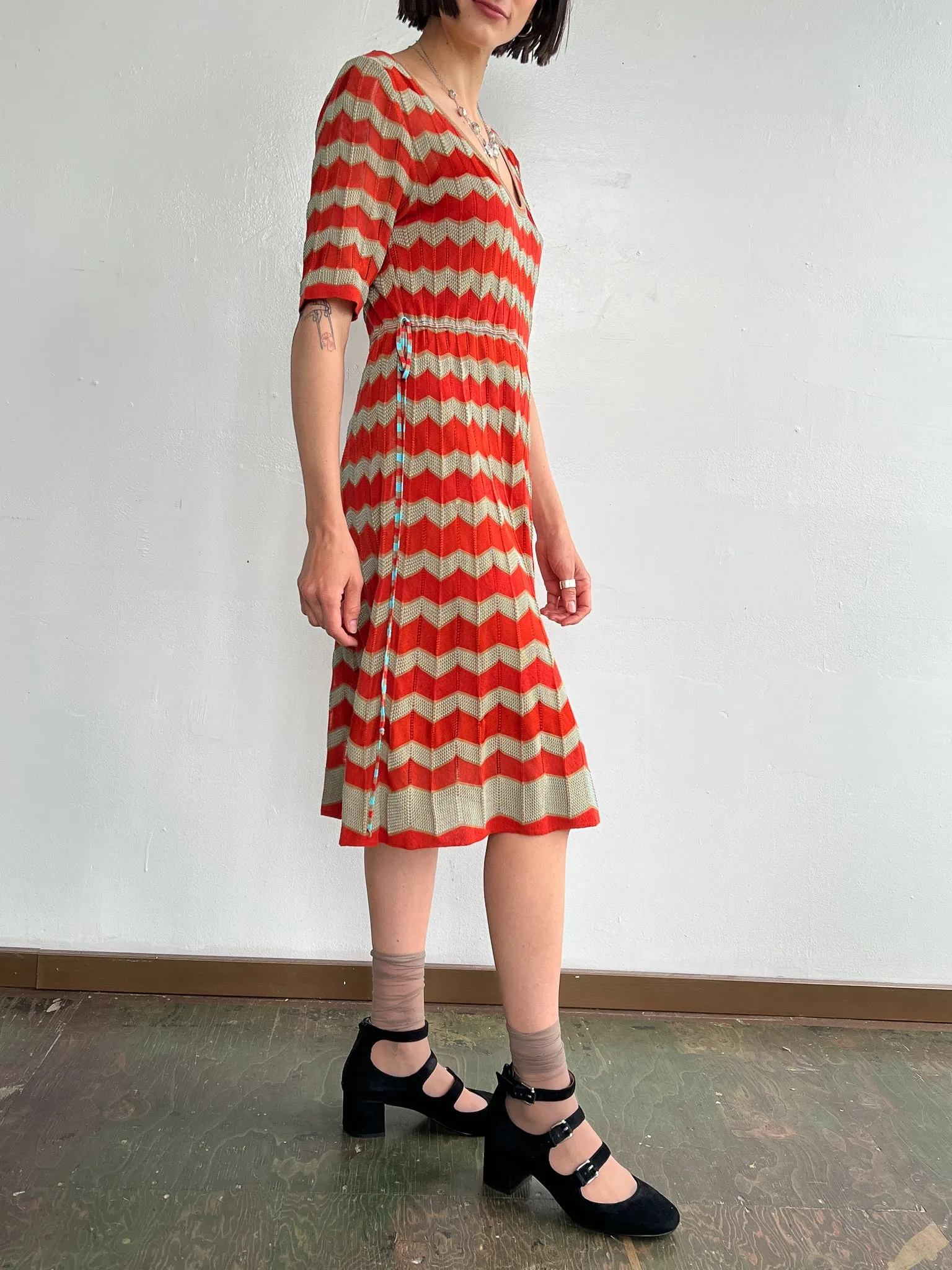 Missoni Sea at Sunset Knit Dress (M)