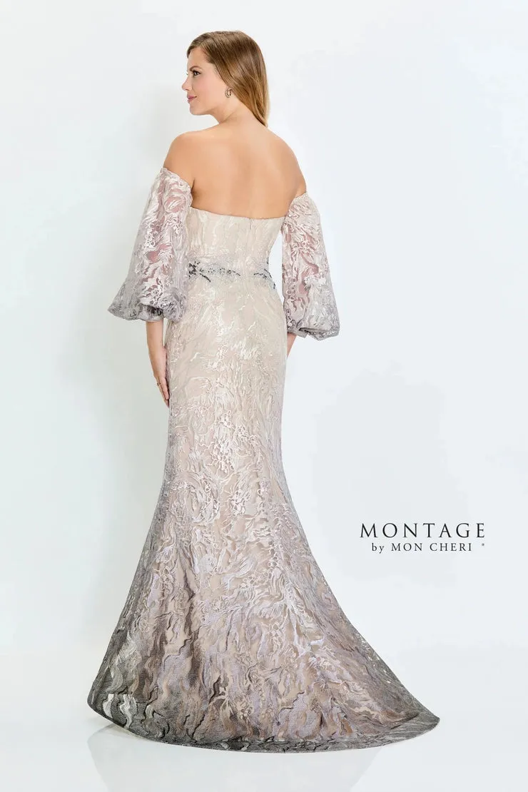 Montage M523 Strapless Lace With Beads