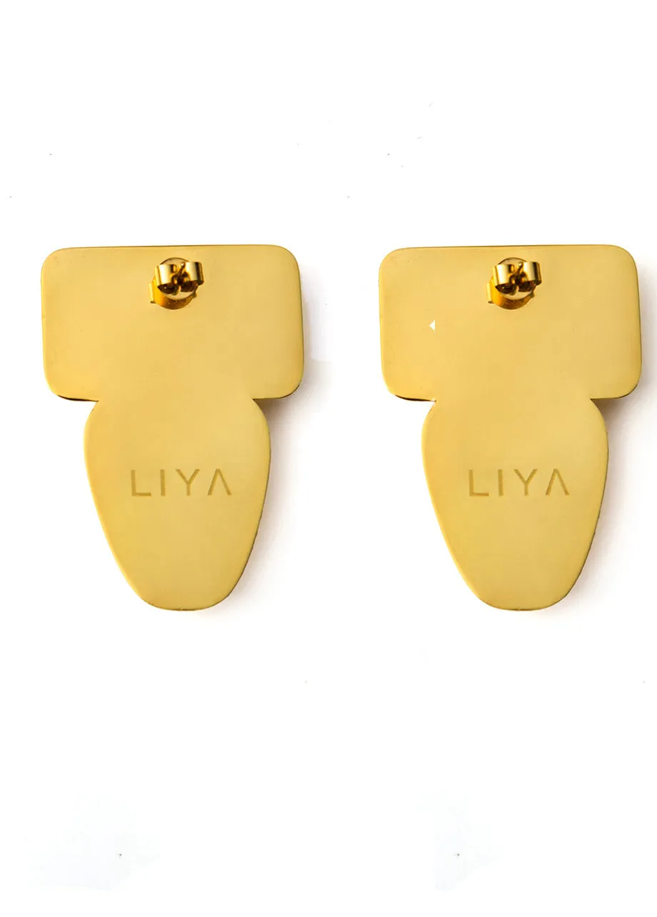 ORCHID EARRINGS