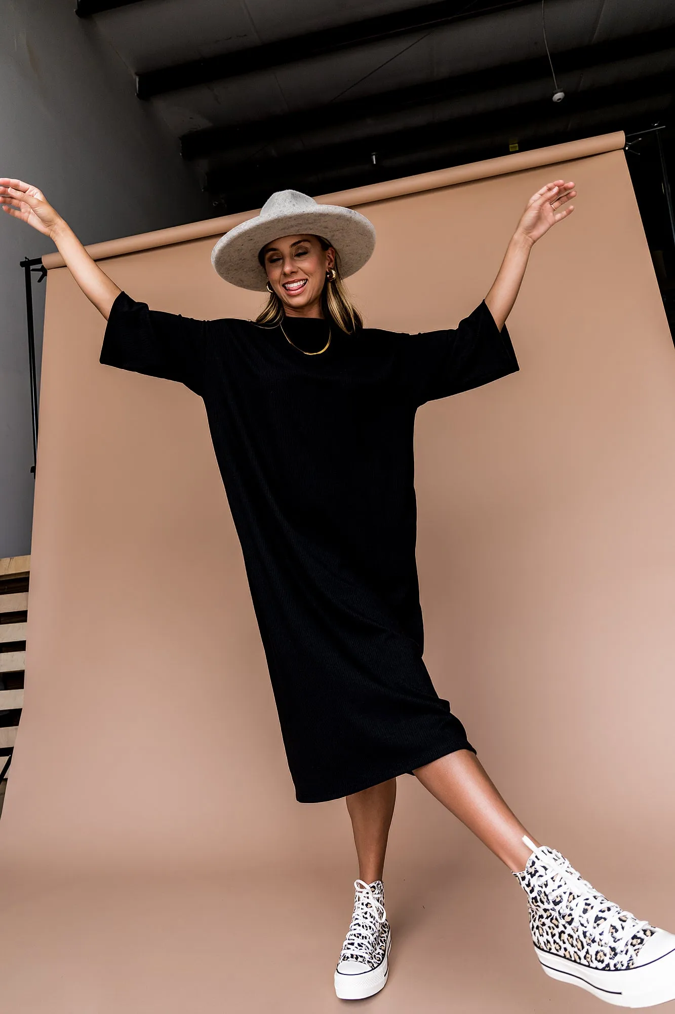Ozzy Dress in Black *RESTOCKED*