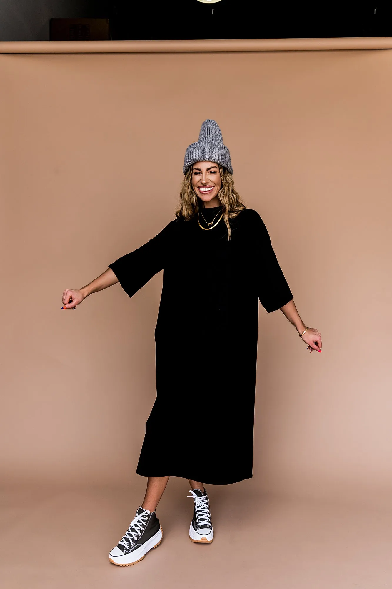 Ozzy Dress in Black *RESTOCKED*