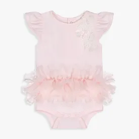 Pink Butterfly Tutu Bodysuit