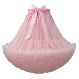 Pink Fluffy Petticoat 55cm