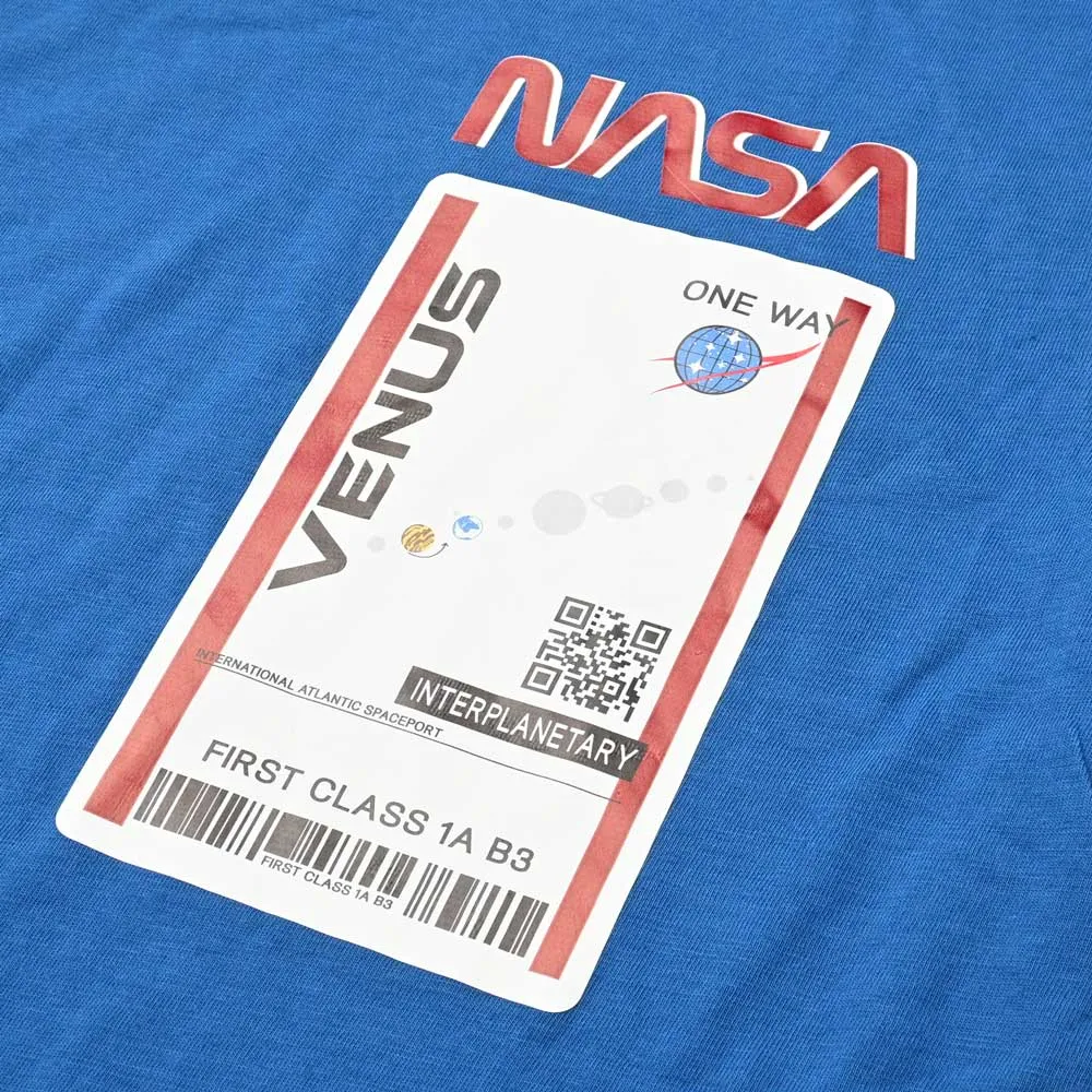Polo Republica Men's Classic NASA Printed Short Sleeve Tee Shirt