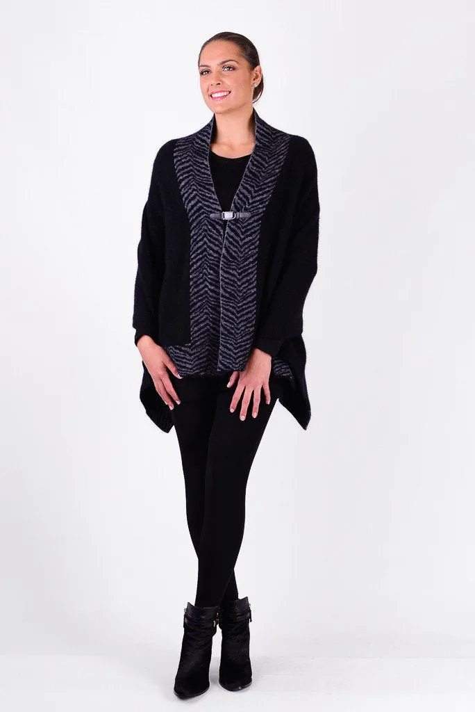 Possum Merino Safari Wrap with Buckle