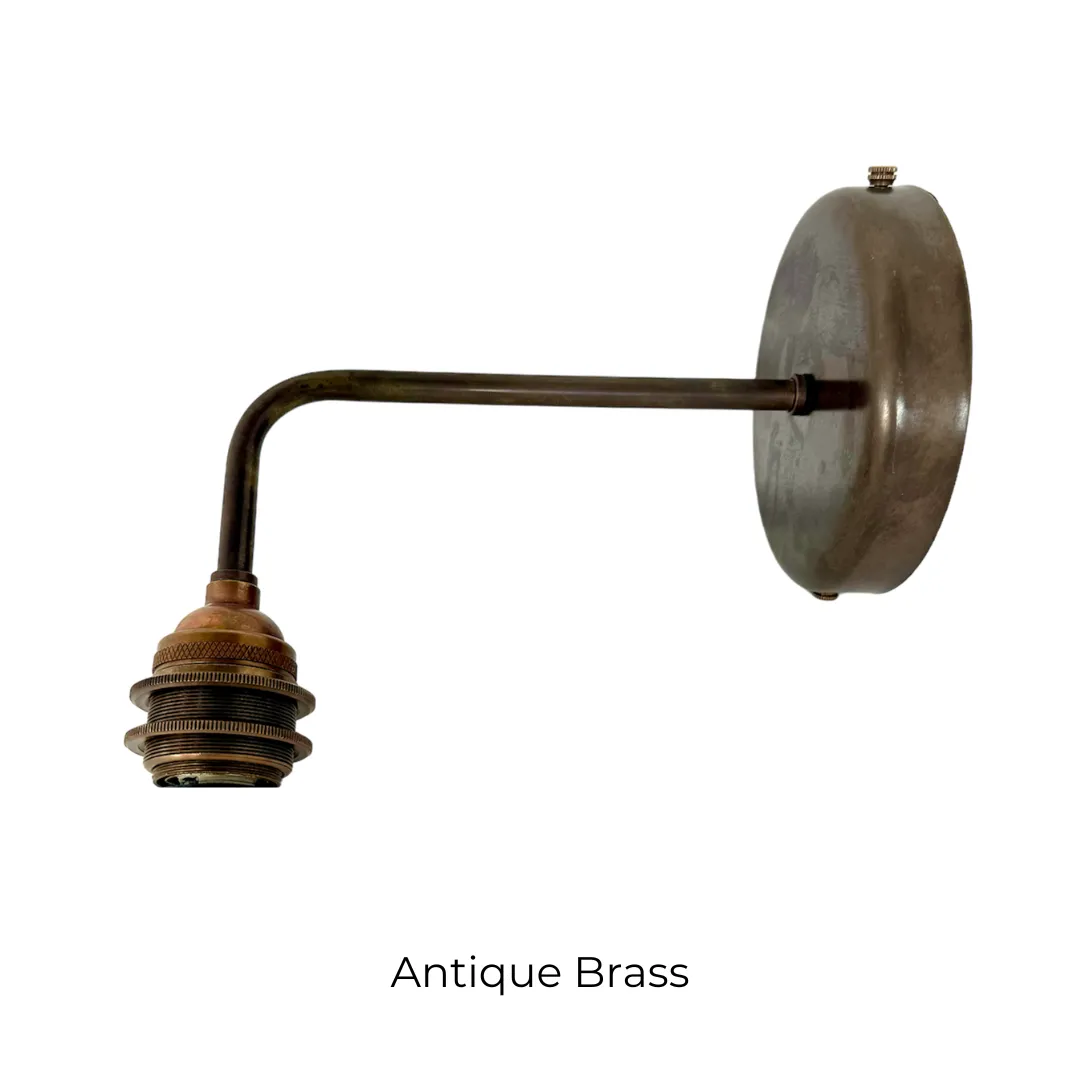Raglan Straight Arm Wall Light