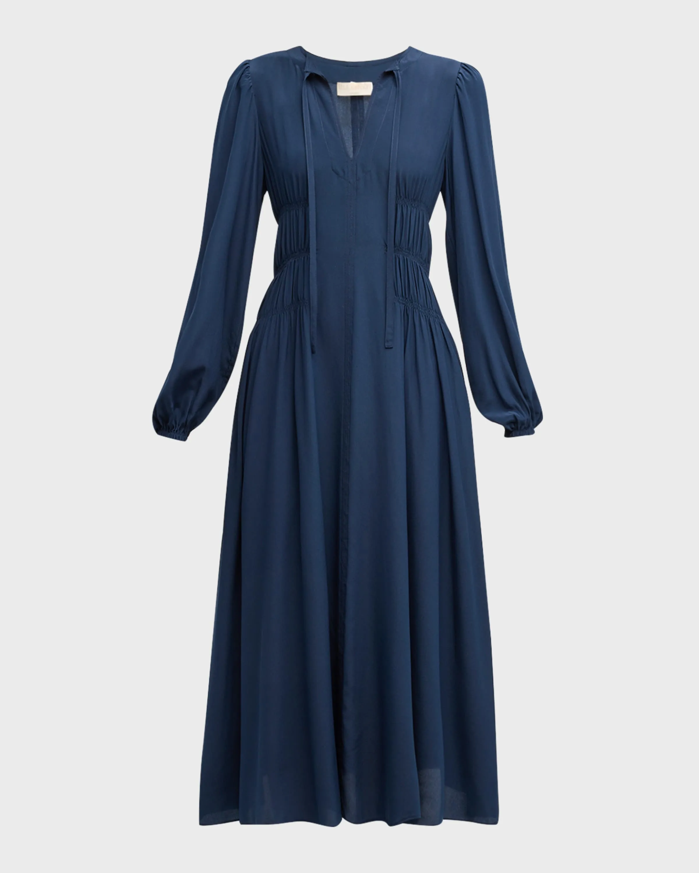 Rouen Dress Midnight Navy
