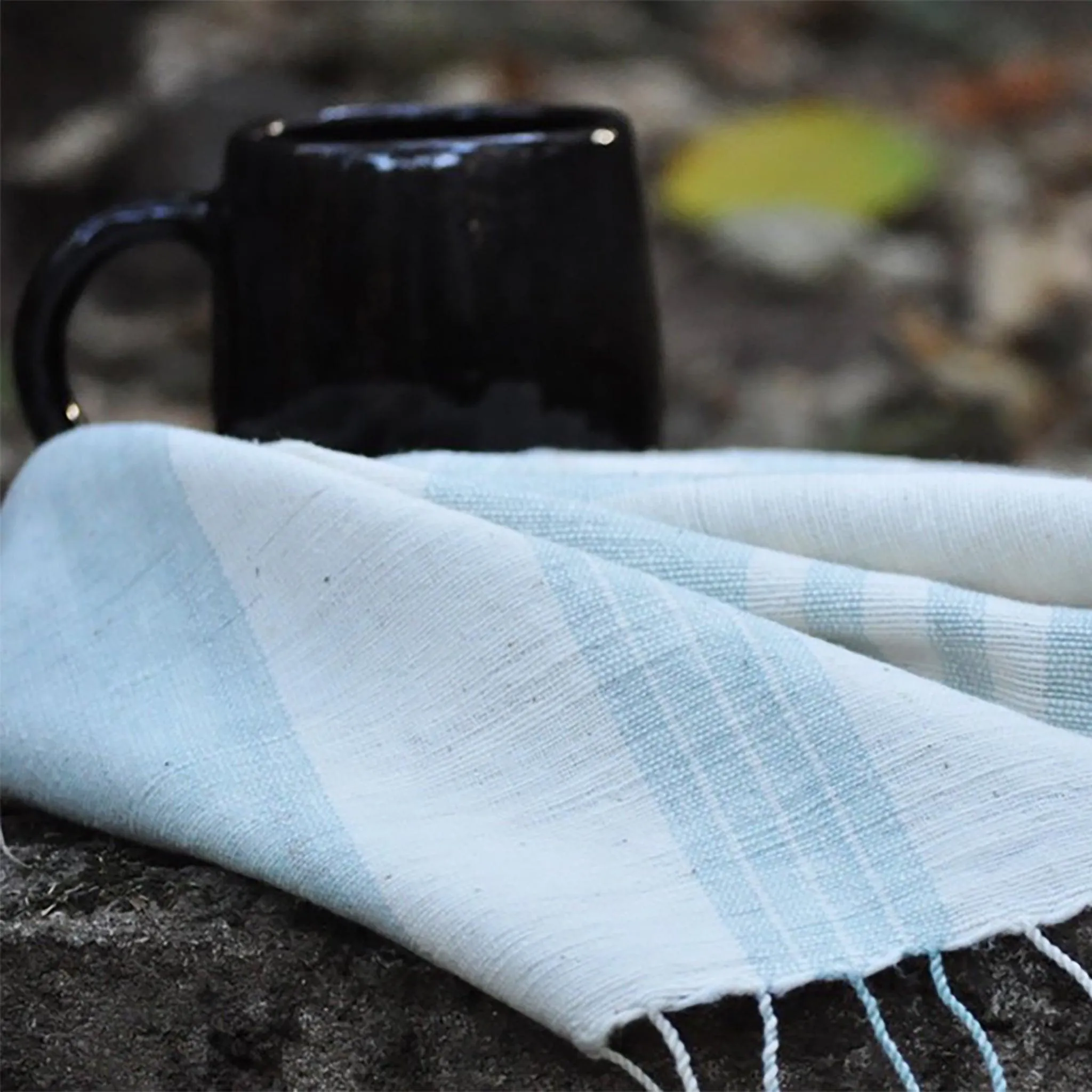 Sabana Blue Hand Towel Set 2