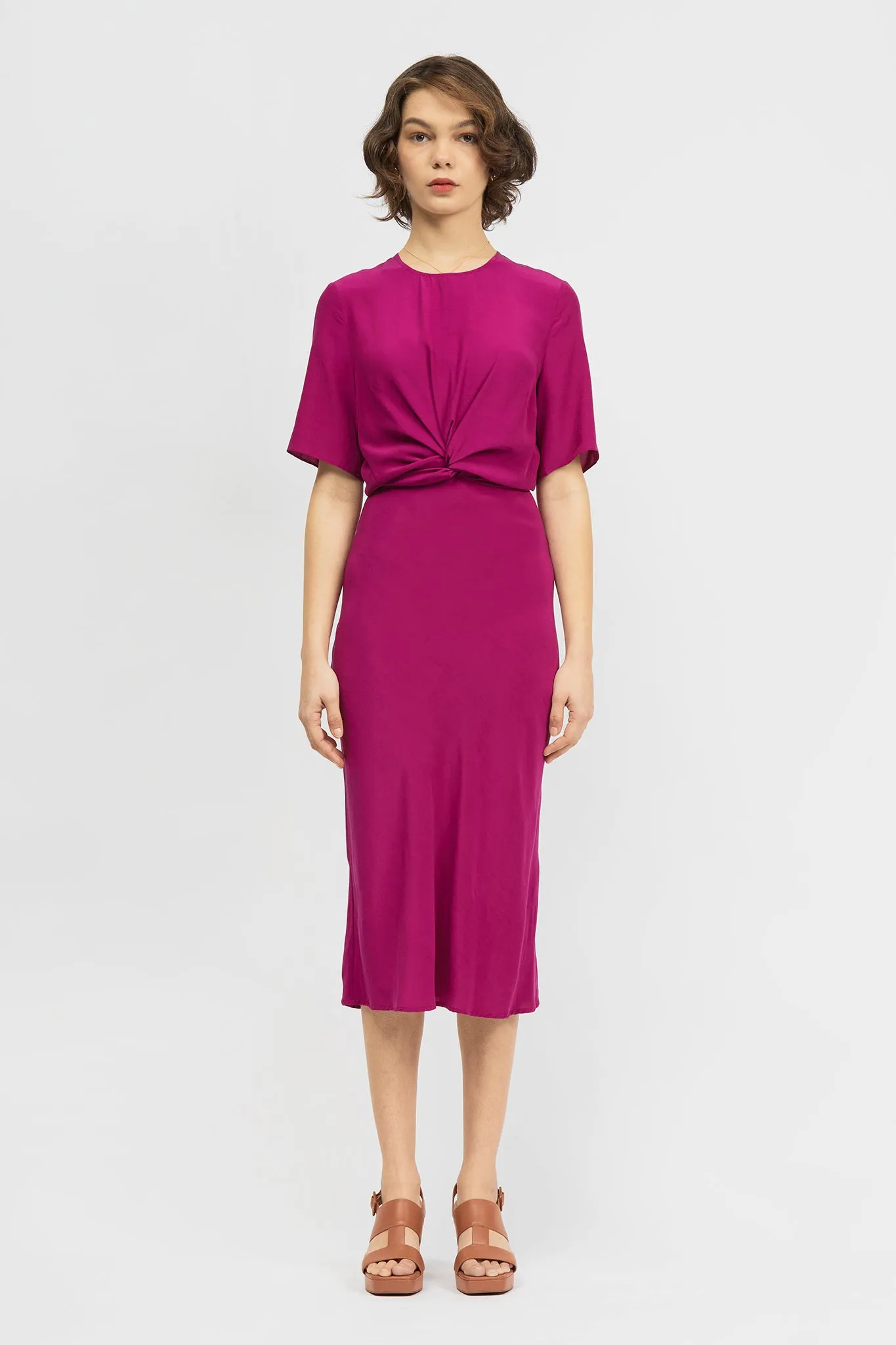 Somang Dress Magenta