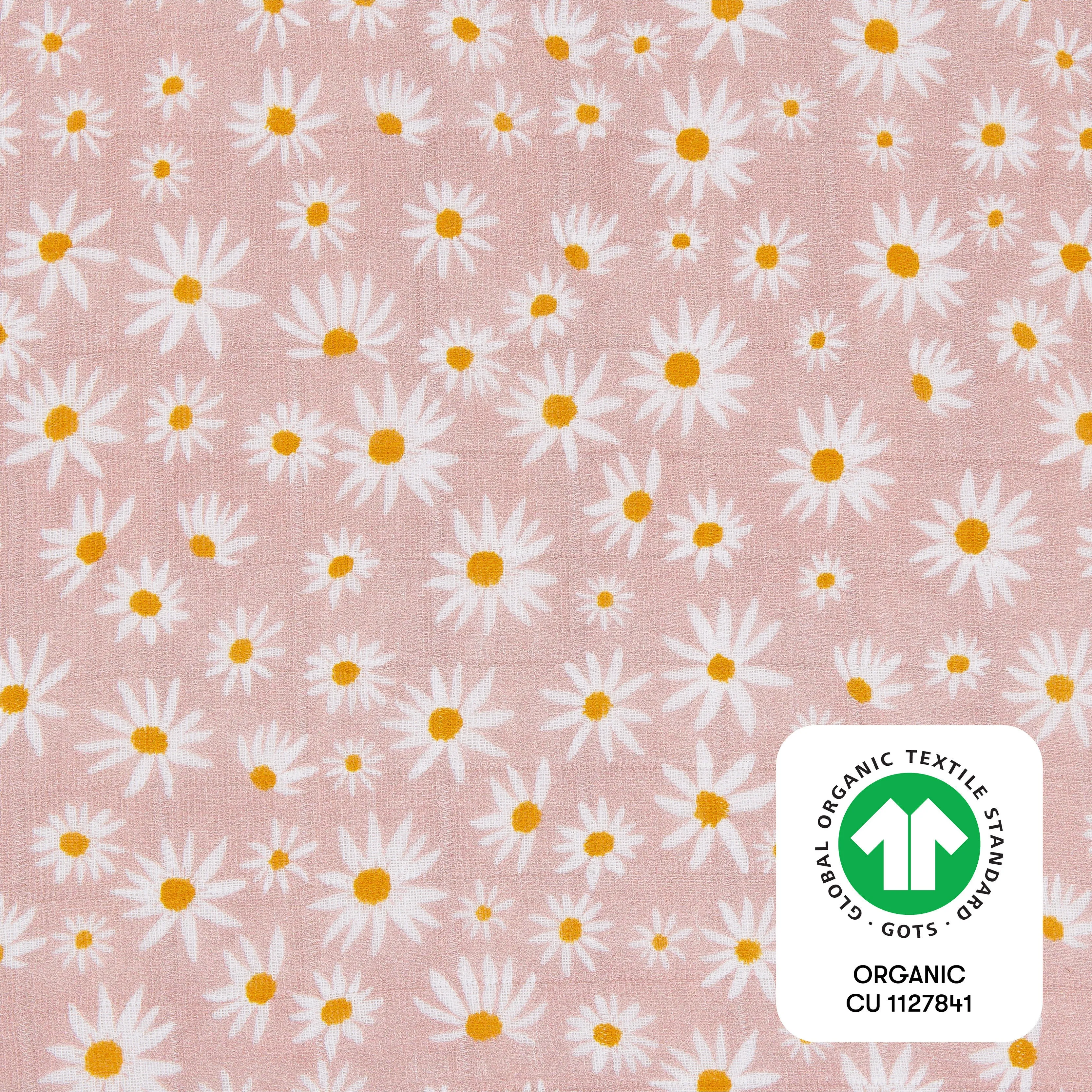 Swaddle in GOTS Certified Organic Muslin Cotton