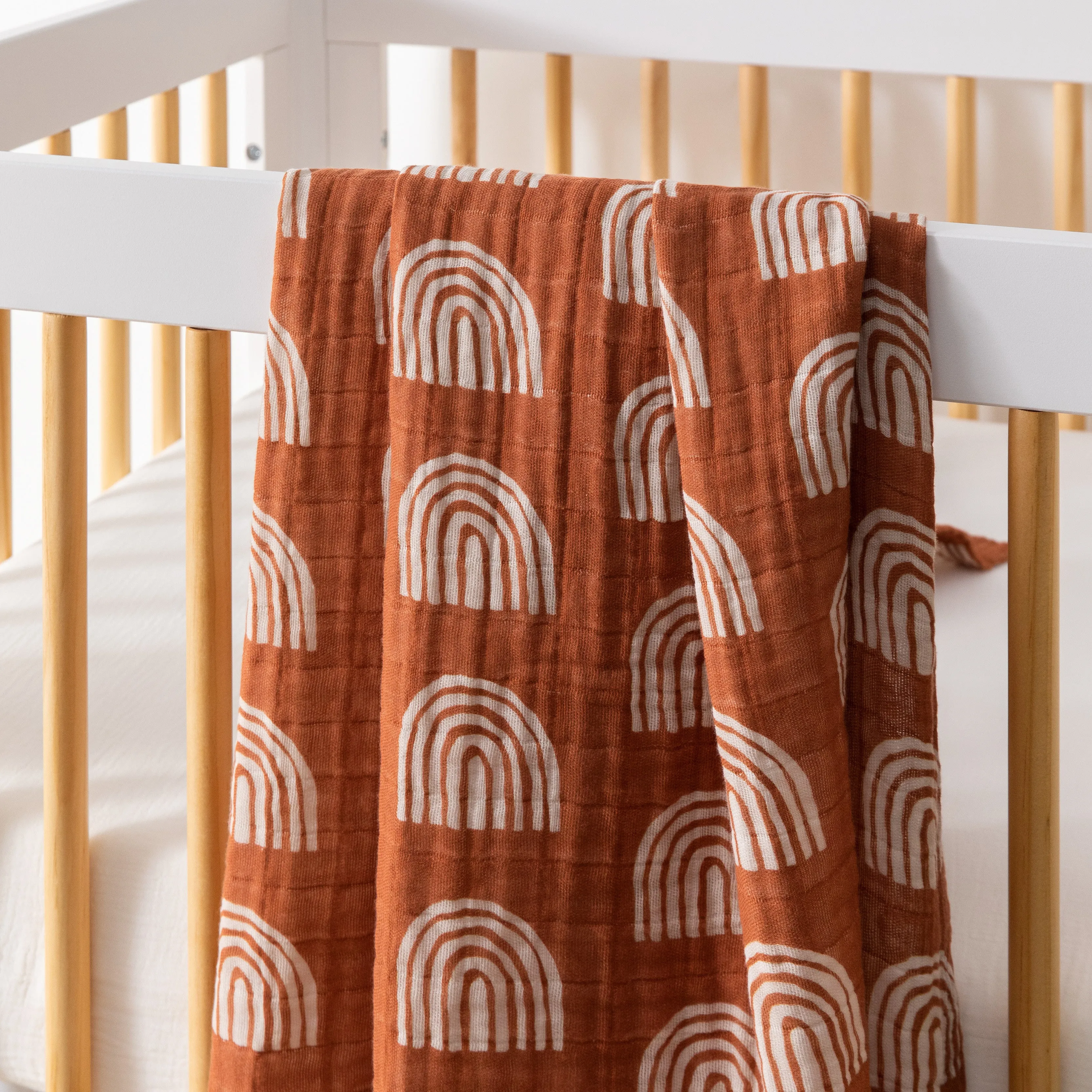 Swaddle in GOTS Certified Organic Muslin Cotton