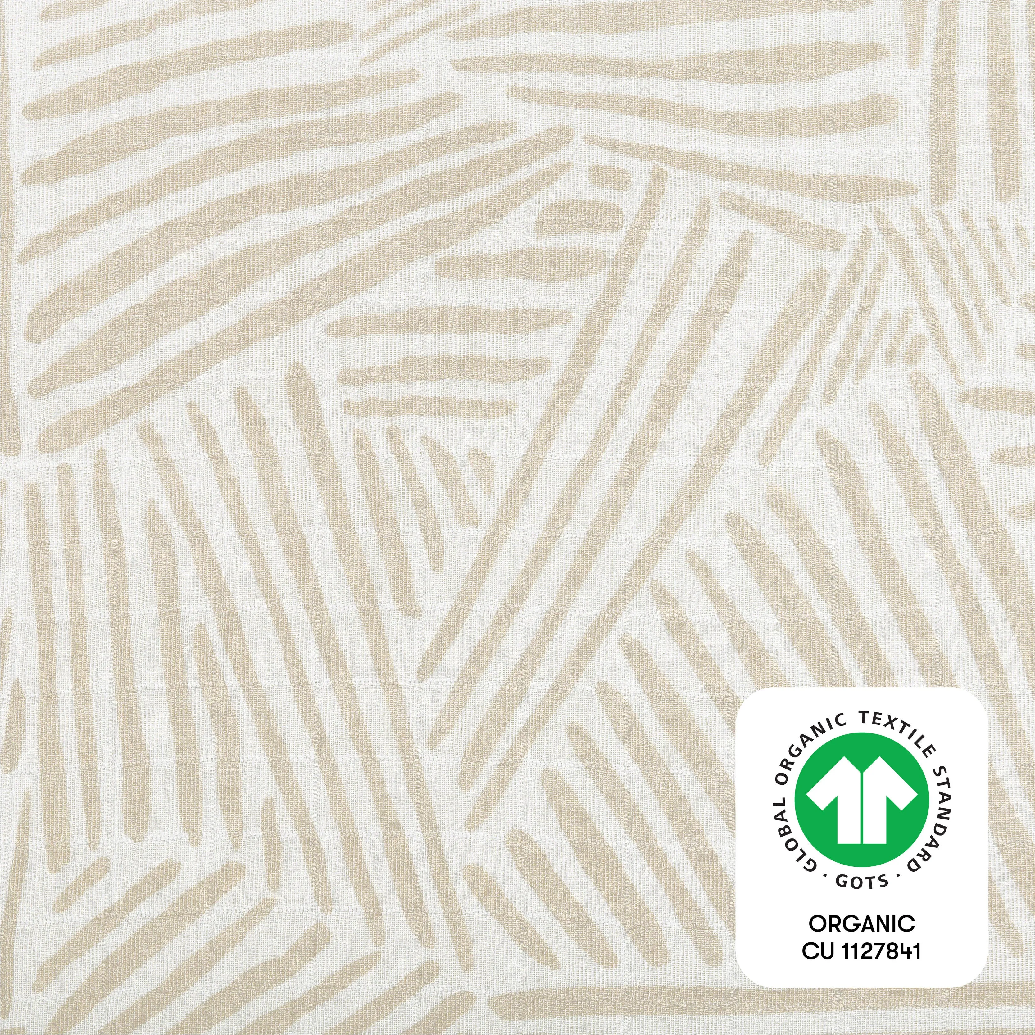 Swaddle in GOTS Certified Organic Muslin Cotton
