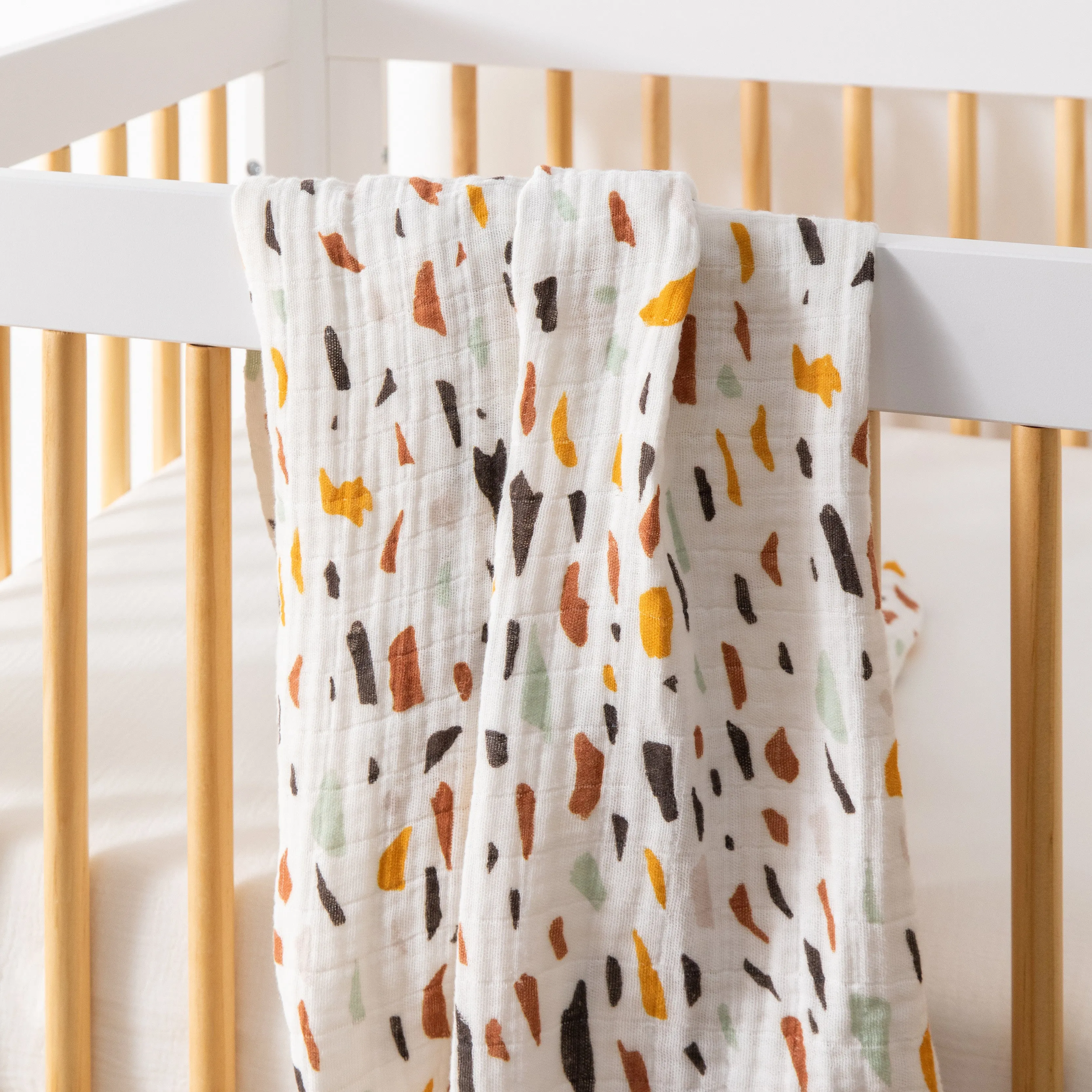 Swaddle in GOTS Certified Organic Muslin Cotton