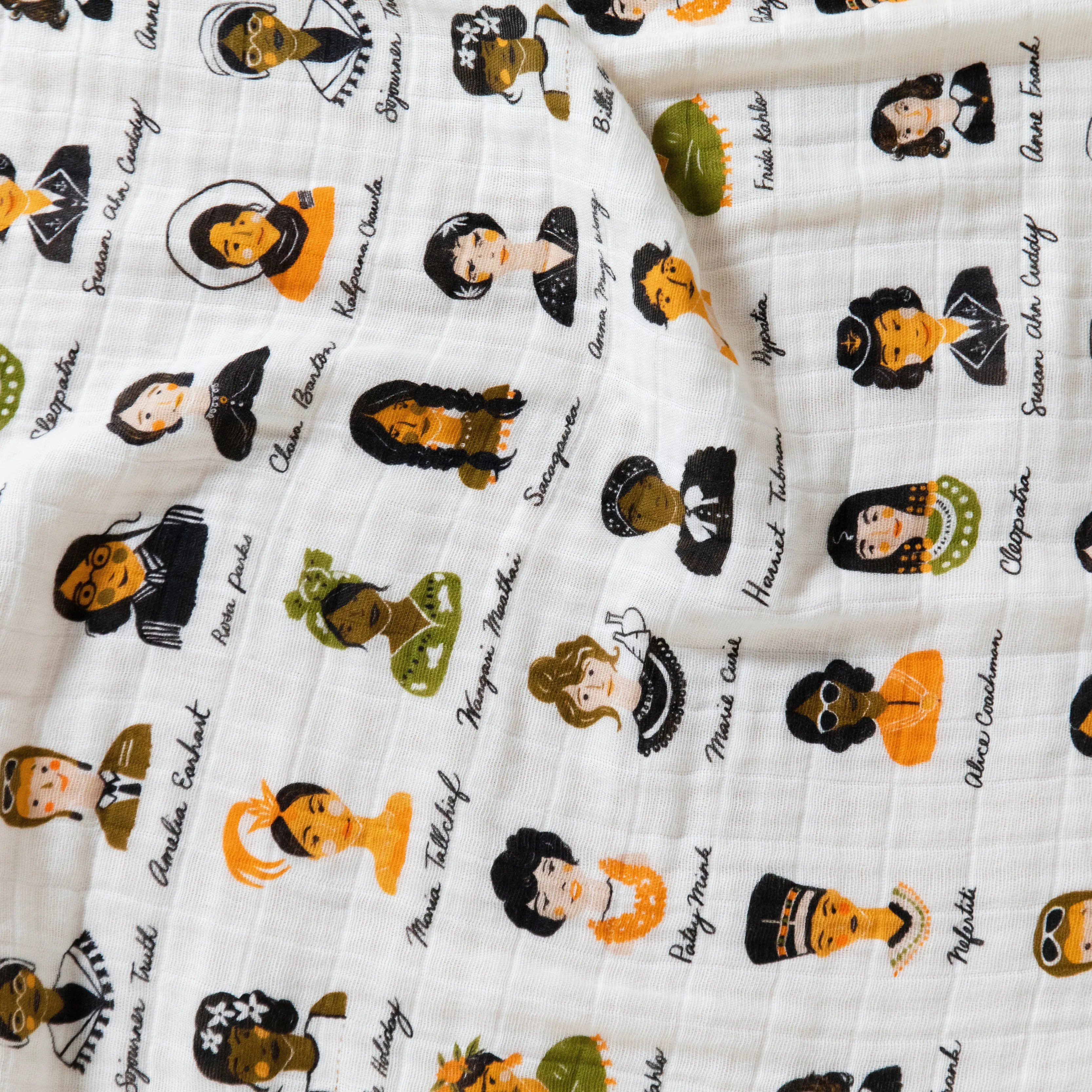 Swaddle in GOTS Certified Organic Muslin Cotton