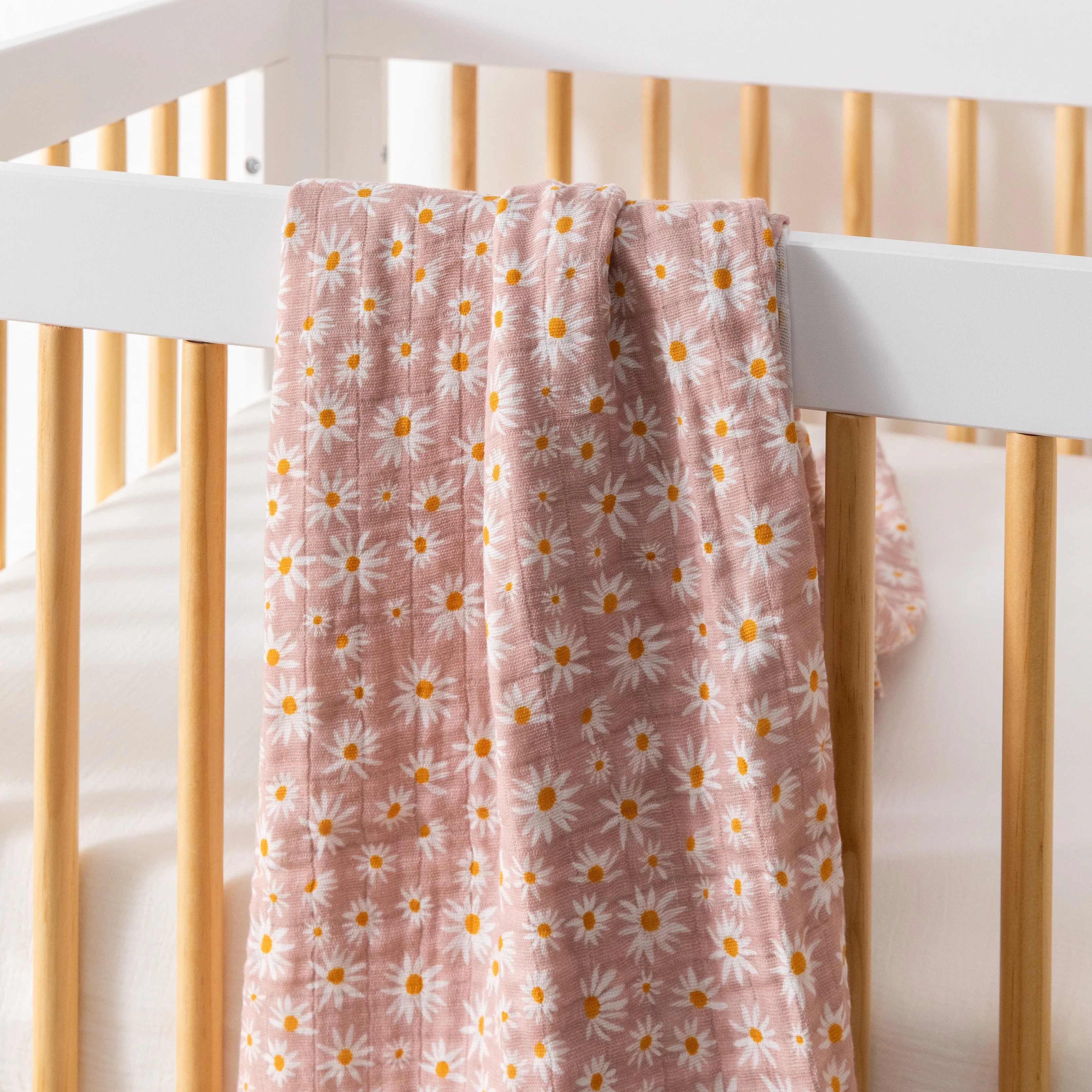 Swaddle in GOTS Certified Organic Muslin Cotton