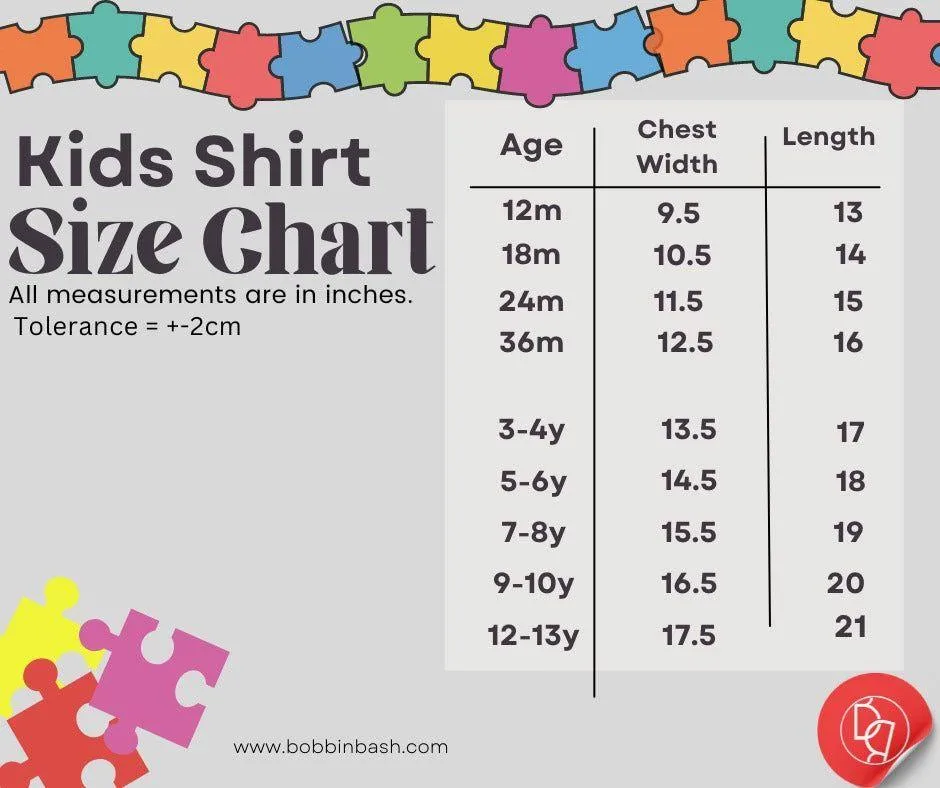 Teal Green Kids Printed Tee
