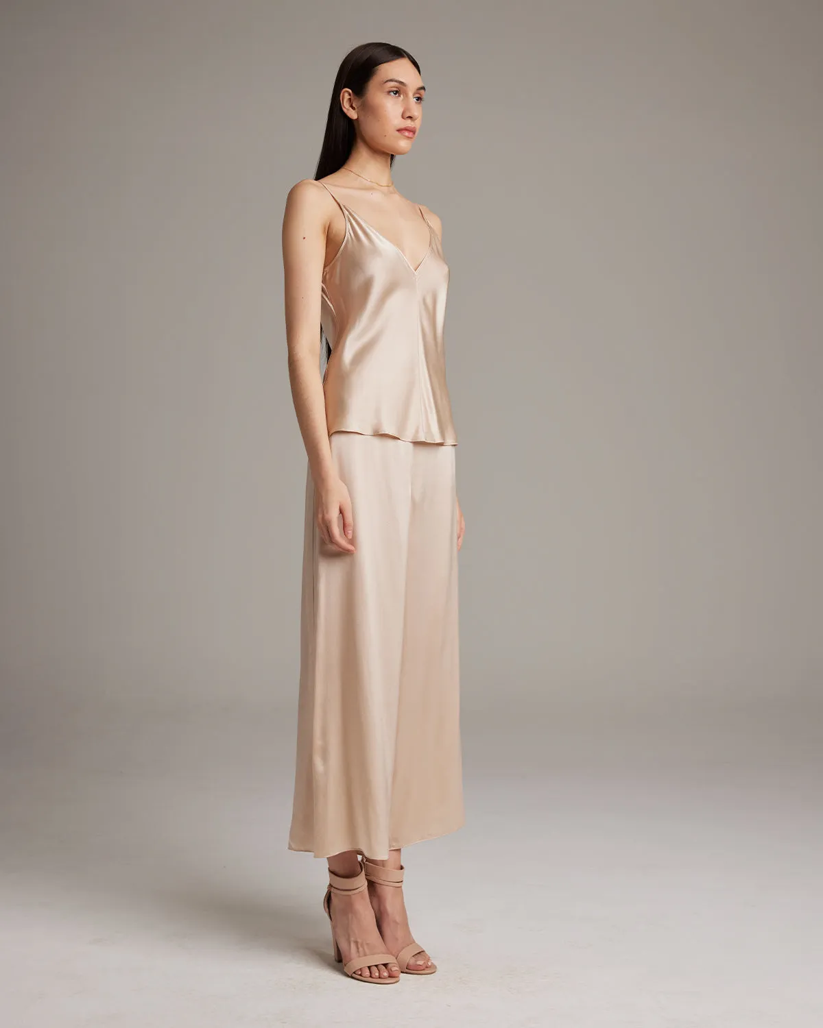 V-Neck Silk Cami