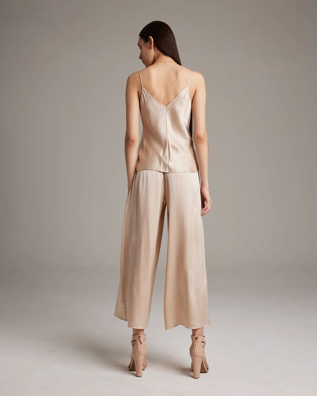 V-Neck Silk Cami