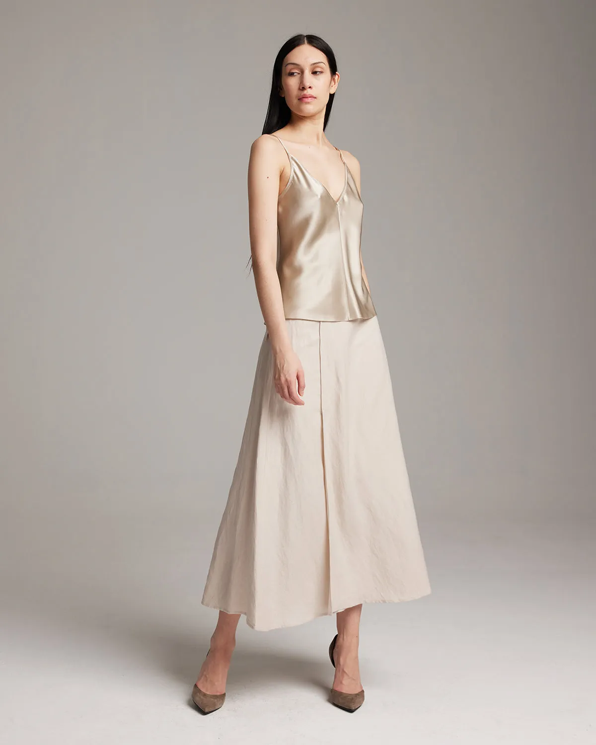 V-Neck Silk Cami