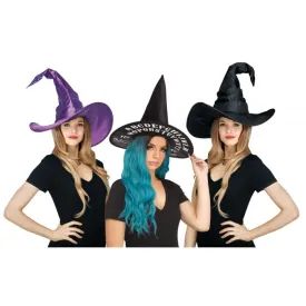 WITCH HAT CURVED & SPIRIT IN 3 STYLES