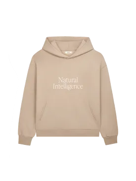 Womens 365 Heavyweight Natural Intelligence Hoodie—mirage beige